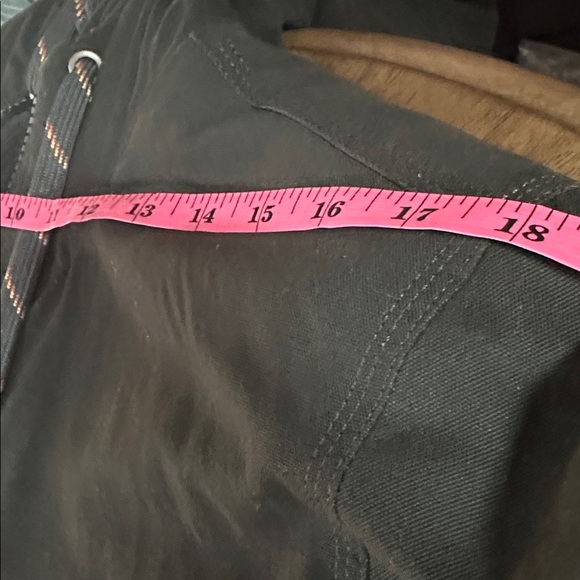 Hawke & Co Hooded Winter Coat Olive Green Sherpa Lined Mens M Gorpcore Utility - Picture 12 of 12